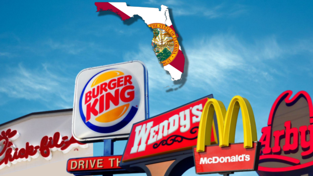 The Top Fast Food Food Chains in Florida and U.S. Airports - Florida Daily