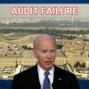 President Joe Biden standing in front of the US Pengaton building in Arlington Virginia.