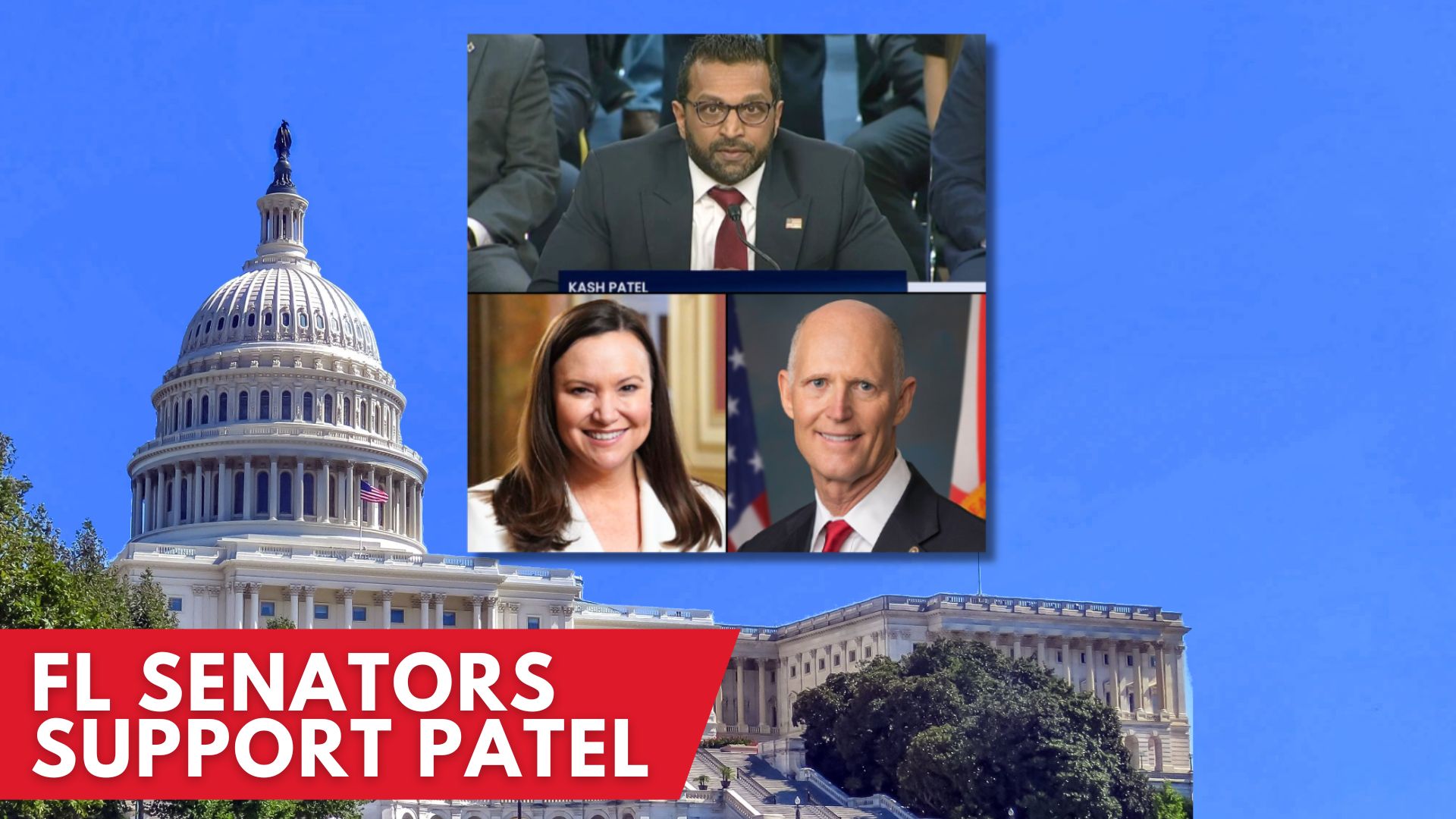 Florida Senators Rick Scott, Ashley Moody Support Kash Patel ...