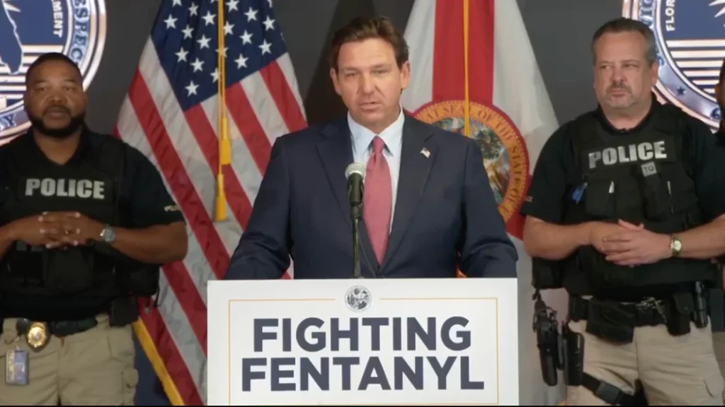 Ron DeSantis Announces Decline in Florida Fentanyl, Opioid Deaths