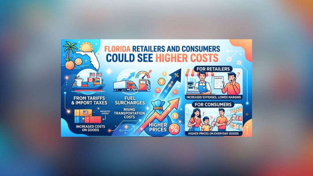 Florida Retailers and Consumers Could See Higher Costs from Tariffs & Fuel Surcharges